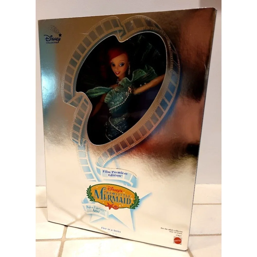 1997 Mattel Disney Little Mermaid Aqua Fantasy Ariel Collector Doll 17827